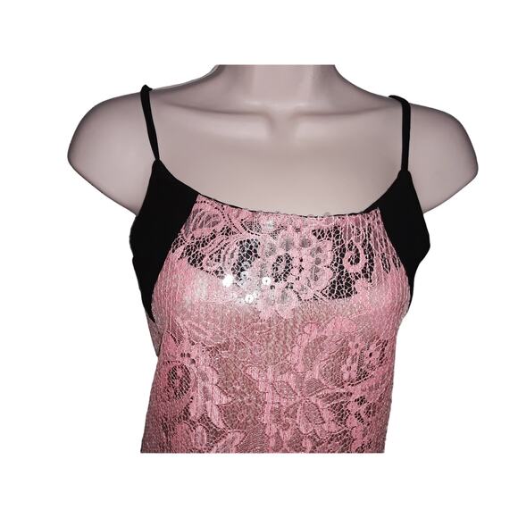 Balenciaga Sz 38 IT Runway Sequin Floral Pattern Tank Top Shell Blouse - Picture 8 of 9